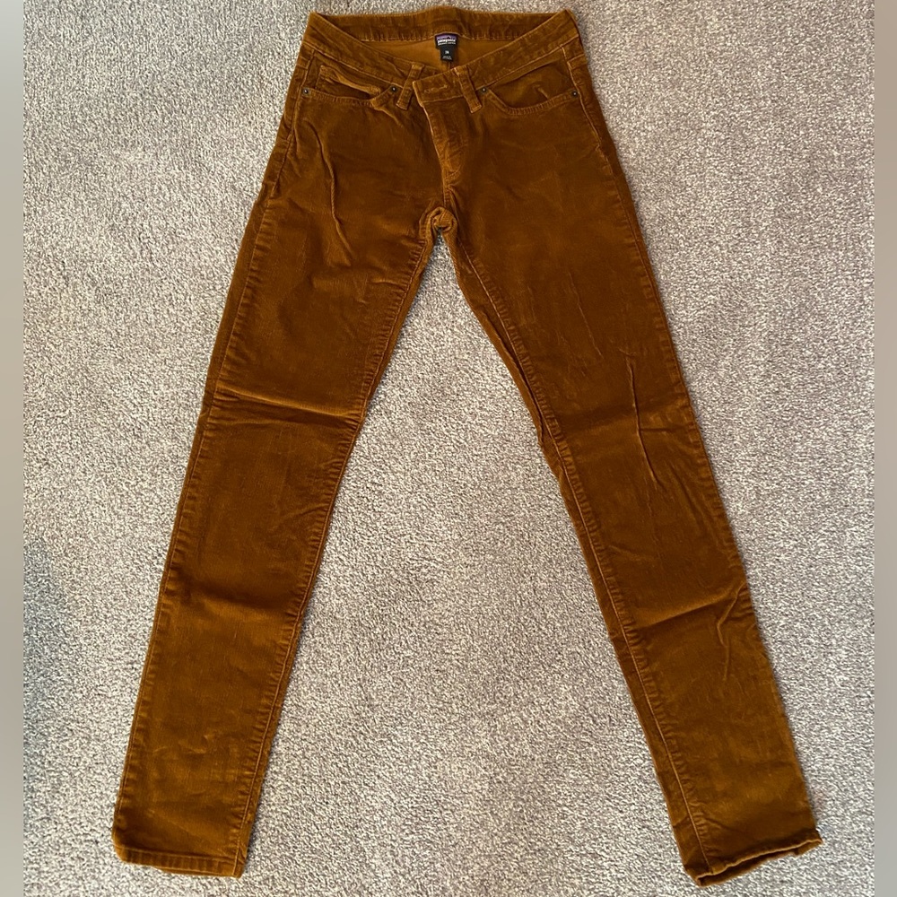 Brown Patagonia Women’s Corduroy Pants. Size 28. - Picture 1 of 4